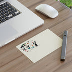 Barista Coffee Sticker Sheet — Cute Espresso Server Characters, 'But First Coffee' Decals Paper products Printify