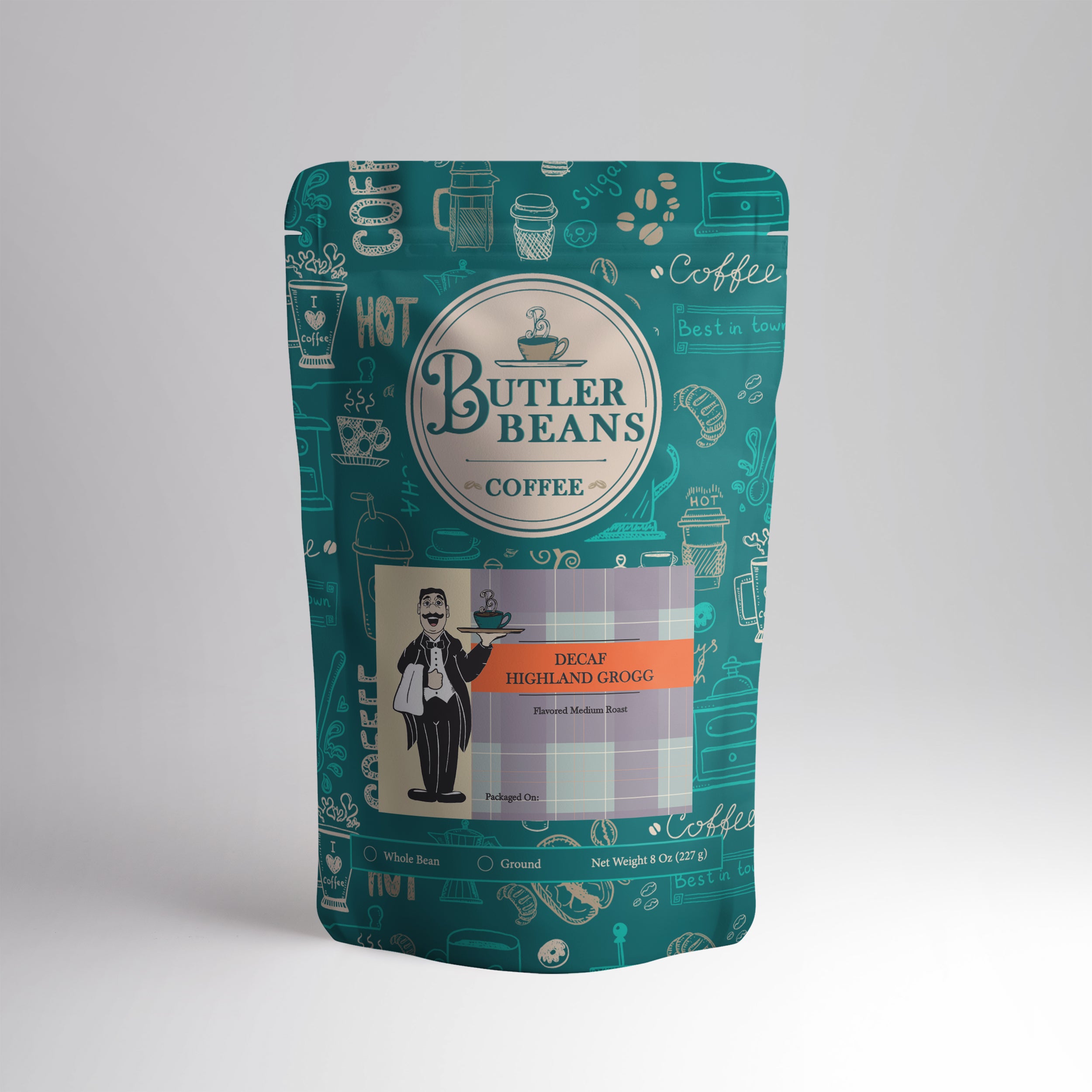 Highland Grogg Flavored Coffee – Butterscotch, Vanilla & Bourbon Aroma | Butler Beans Coffee Butler Beans Coffee