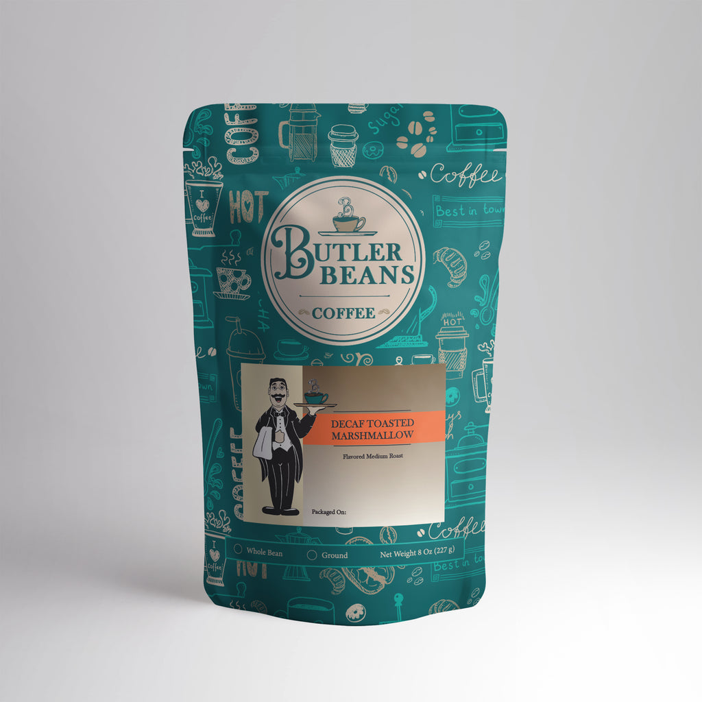 Toasted Marshmallow Flavored Coffee – Sweet Campfire Dessert Blend | Butler Beans Coffee Butler Beans Coffee