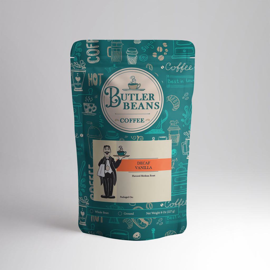 Vanilla Flavored Coffee – Smooth Classic Vanilla Medium Roast | Butler Beans Coffee Butler Beans Coffee