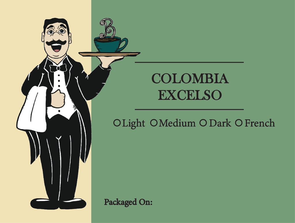 Colombia Excelso Coffee – Smooth, Balanced, Fresh Roasted | Butler Beans Coffee Butler Beans Coffee Light Ground 8 ounces