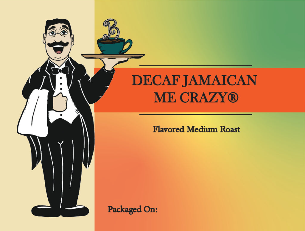 Jamaican Me Crazy® Flavored Coffee – Caramel, Vanilla & Kahlúa | Butler Beans Coffee Butler Beans Coffee Decaffeinated Ground 8 ounces