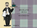 Highland Grogg Flavored Coffee – Butterscotch, Vanilla & Bourbon Aroma | Butler Beans Coffee Butler Beans Coffee Regular Ground 8 ounces