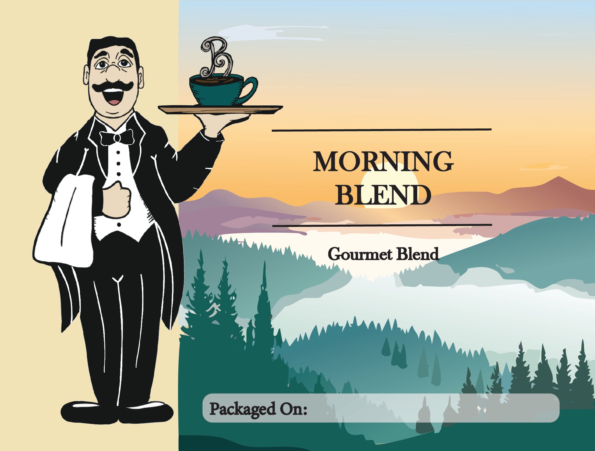Morning Blend Coffee – Smooth, Balanced Daily Brew | Butler Beans Coffee Butler Beans Coffee Ground 8 ounces