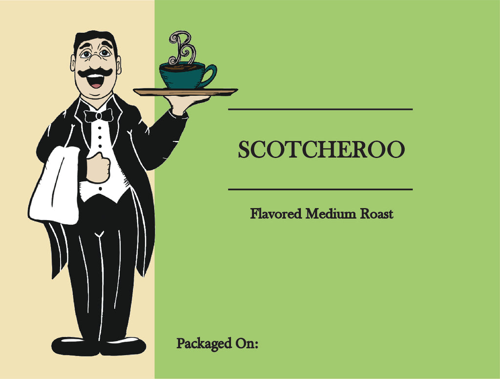 Scotcheroo Flavored Coffee – Butterscotch Sweet Treat Blend | Butler Beans