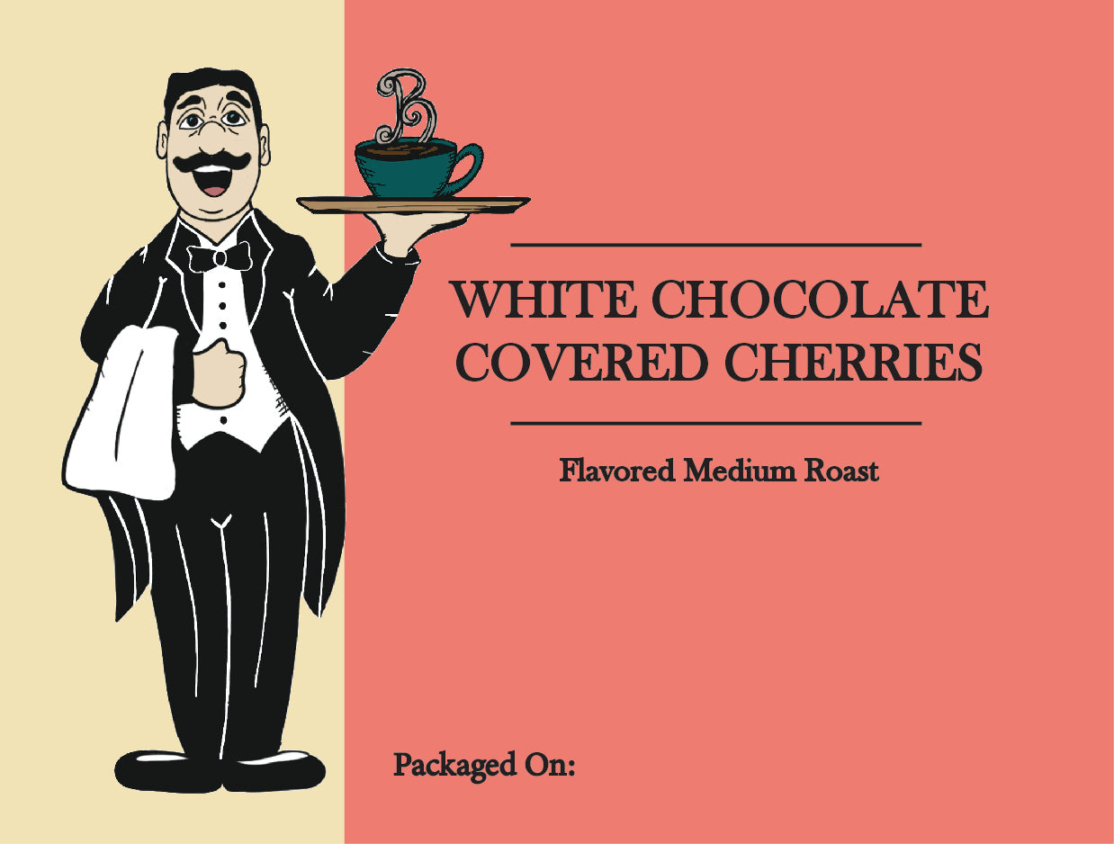 White Chocolate Covered Cherries Flavored Coffee – Decadent Cherry & Cream Blend | Butler Beans