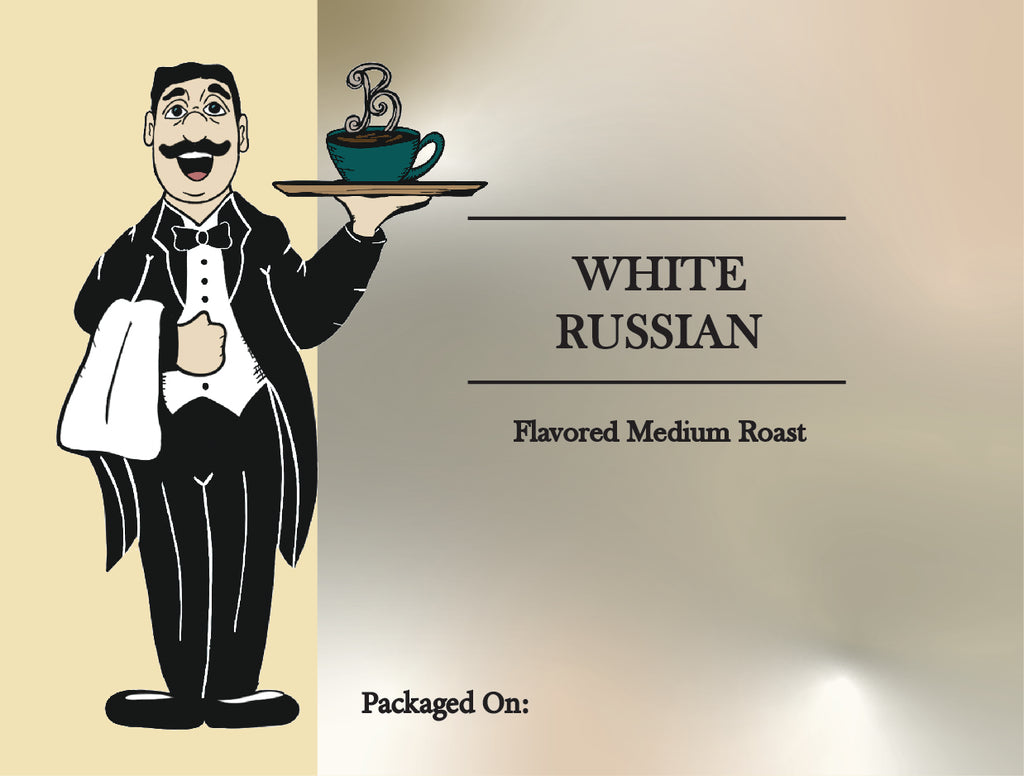 White Russian Flavored Coffee – Creamy Cocktail-Inspired Coffee | Butler Beans Coffee Butler Beans Coffee Regular Ground 8 ounces
