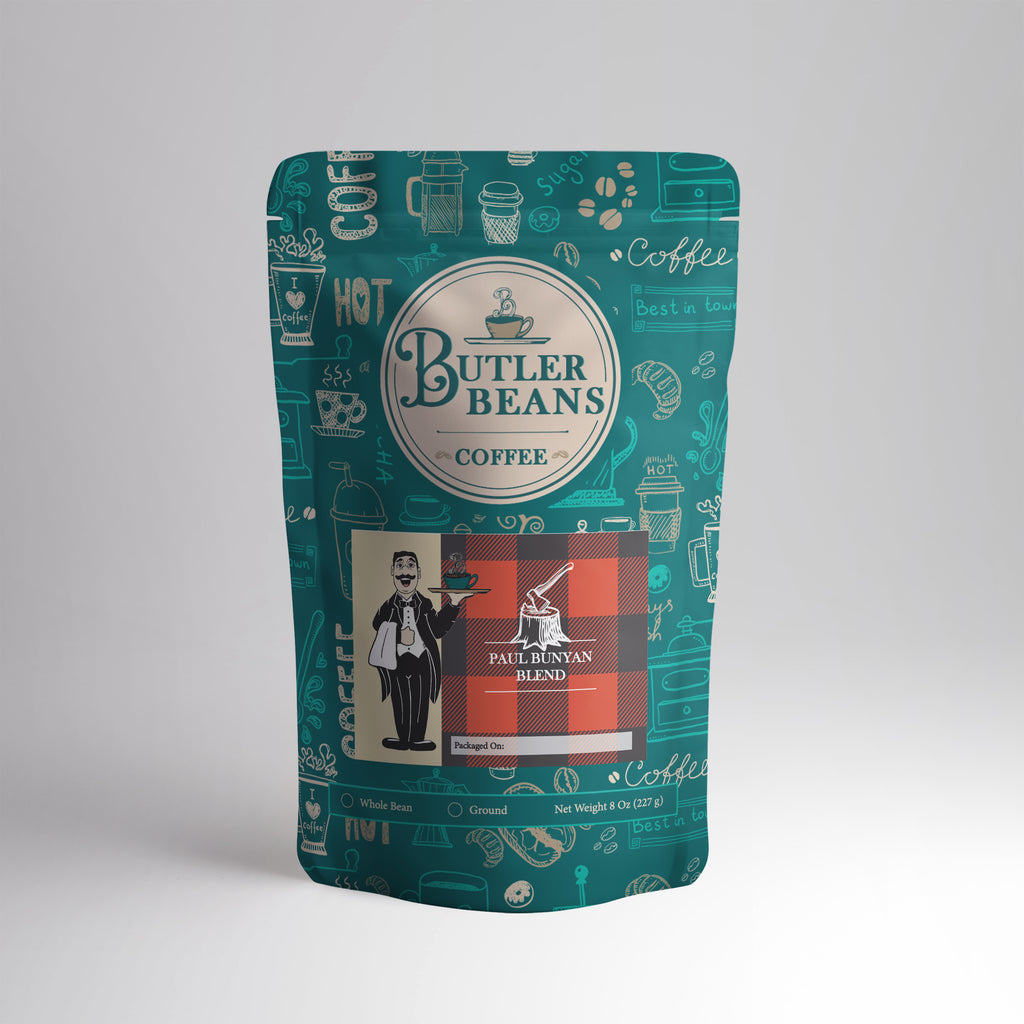 Paul Bunyan Blend Coffee – Big Bold Fresh French Roasted Coffee | Butler Beans Coffee Butler Beans Coffee
