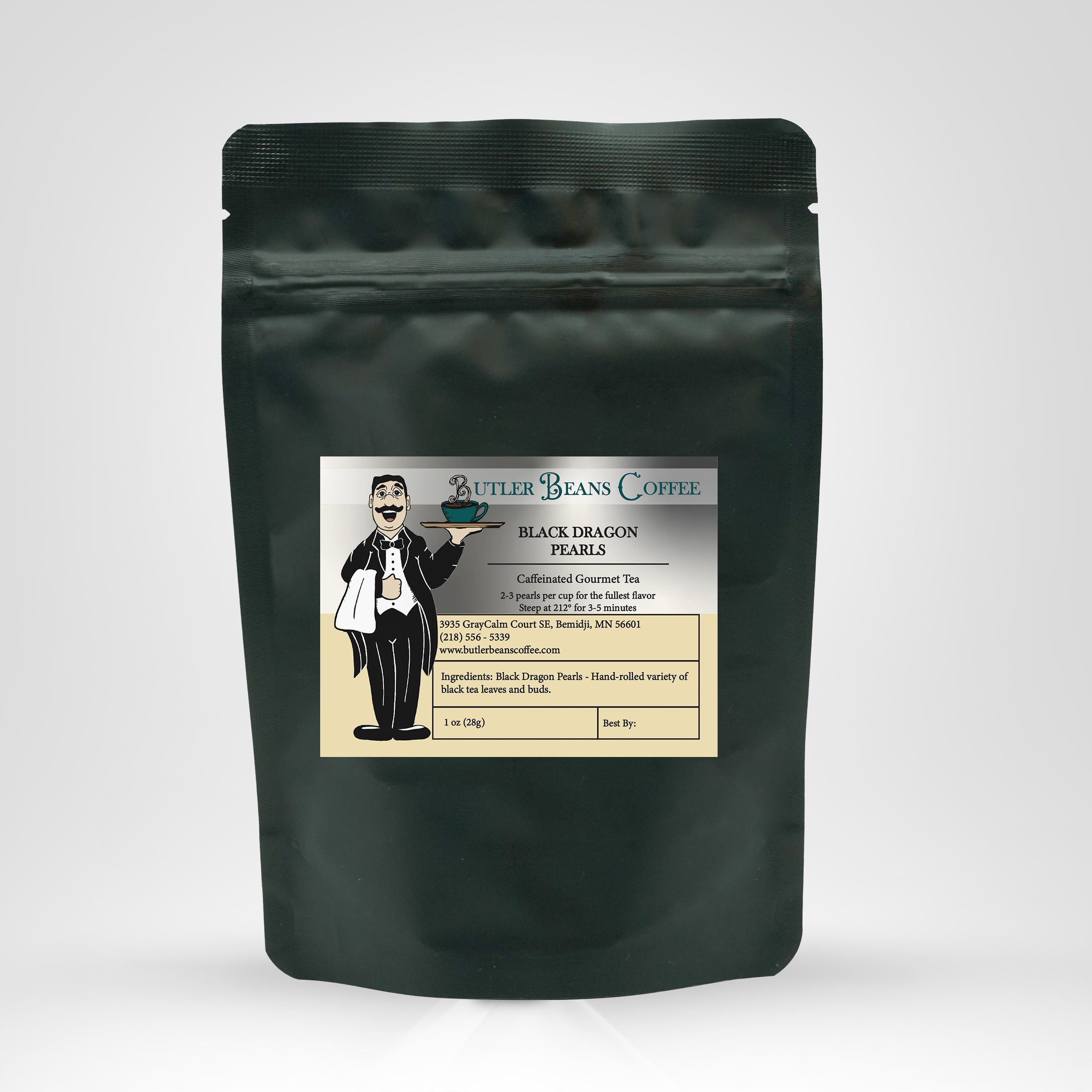 Black Dragon Pearls Tea Tea & Infusions Butler Beans Coffee