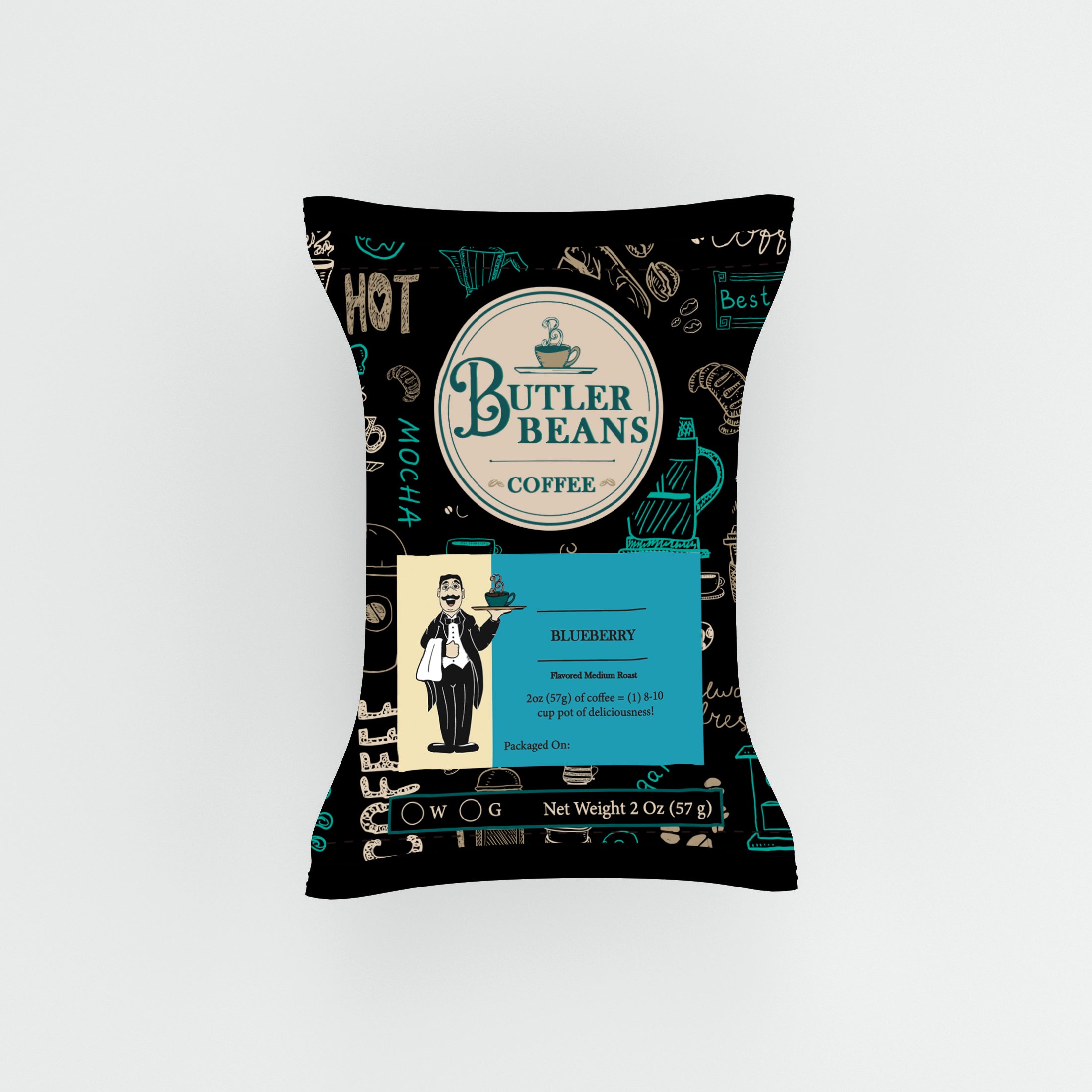 Blueberry Flavored Coffee – Fresh Roasted | Butler Beans Coffee Butler Beans Coffee