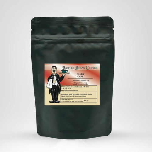 Candy Cane Tea – Festive Peppermint Black Tea | Butler Beans Tea & Infusions Butler Beans Coffee