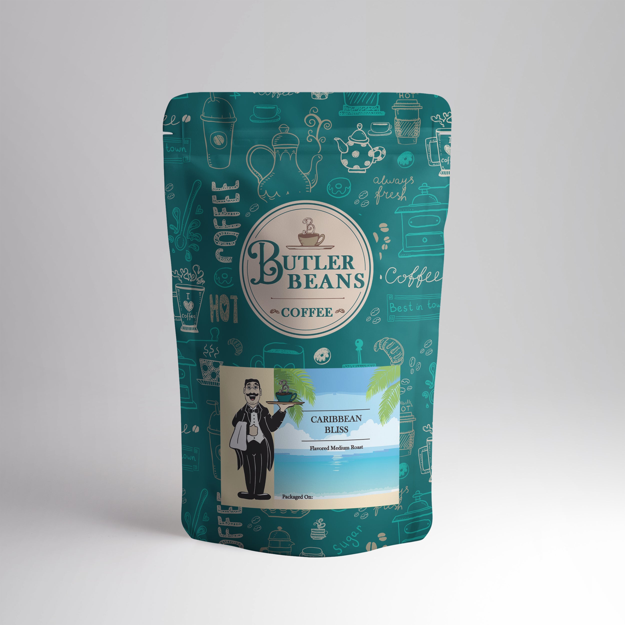 Caribbean Bliss Flavored Coffee – Caramel, Vanilla & Kahlúa | Butler Beans Coffee Butler Beans Coffee
