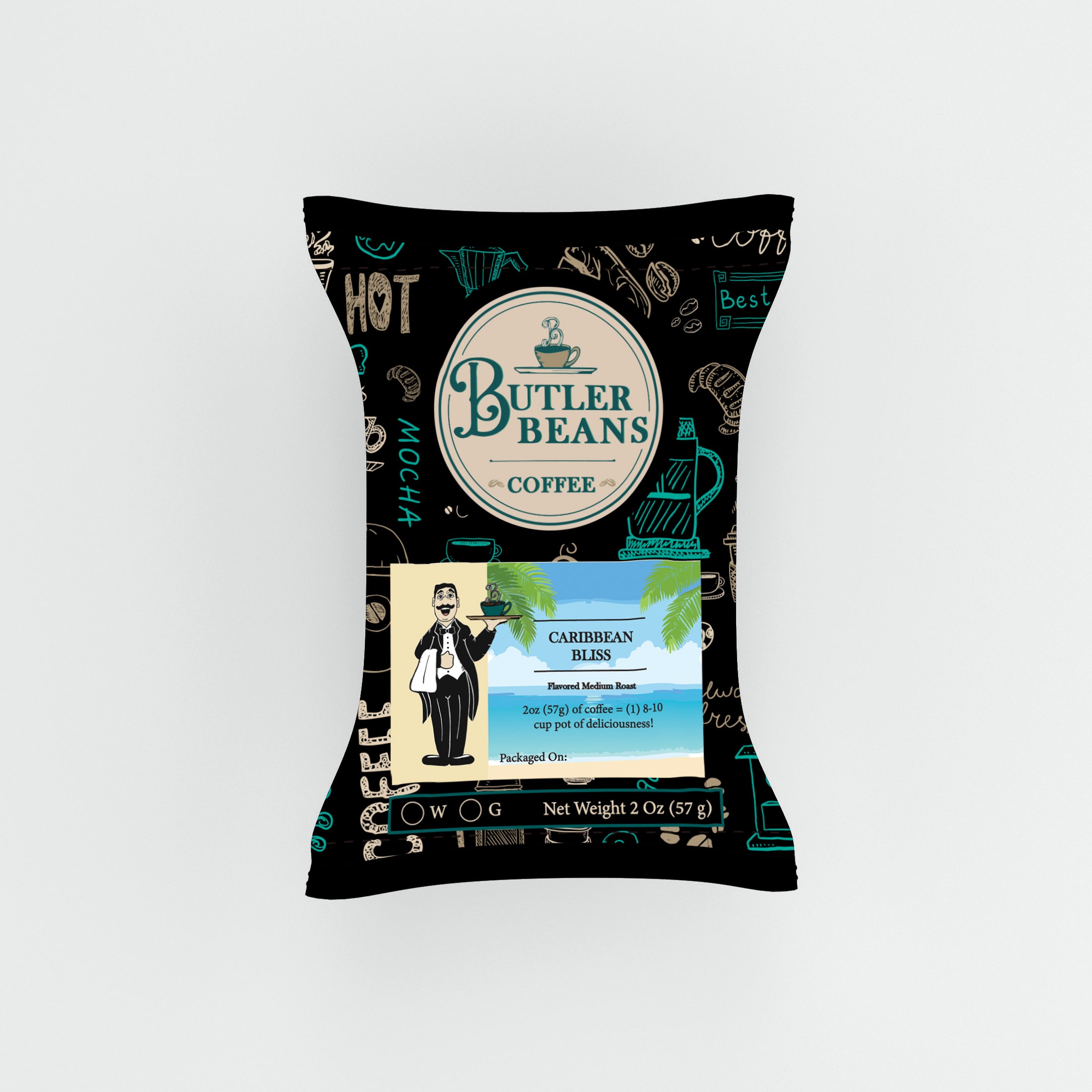 Caribbean Bliss Flavored Coffee – Caramel, Vanilla & Kahlúa | Butler Beans Coffee Butler Beans Coffee