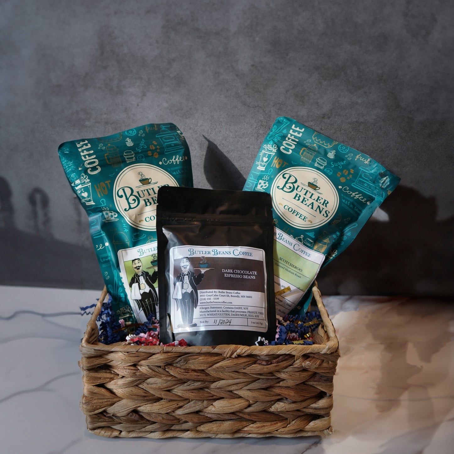 "Coffee Lovers" Basket