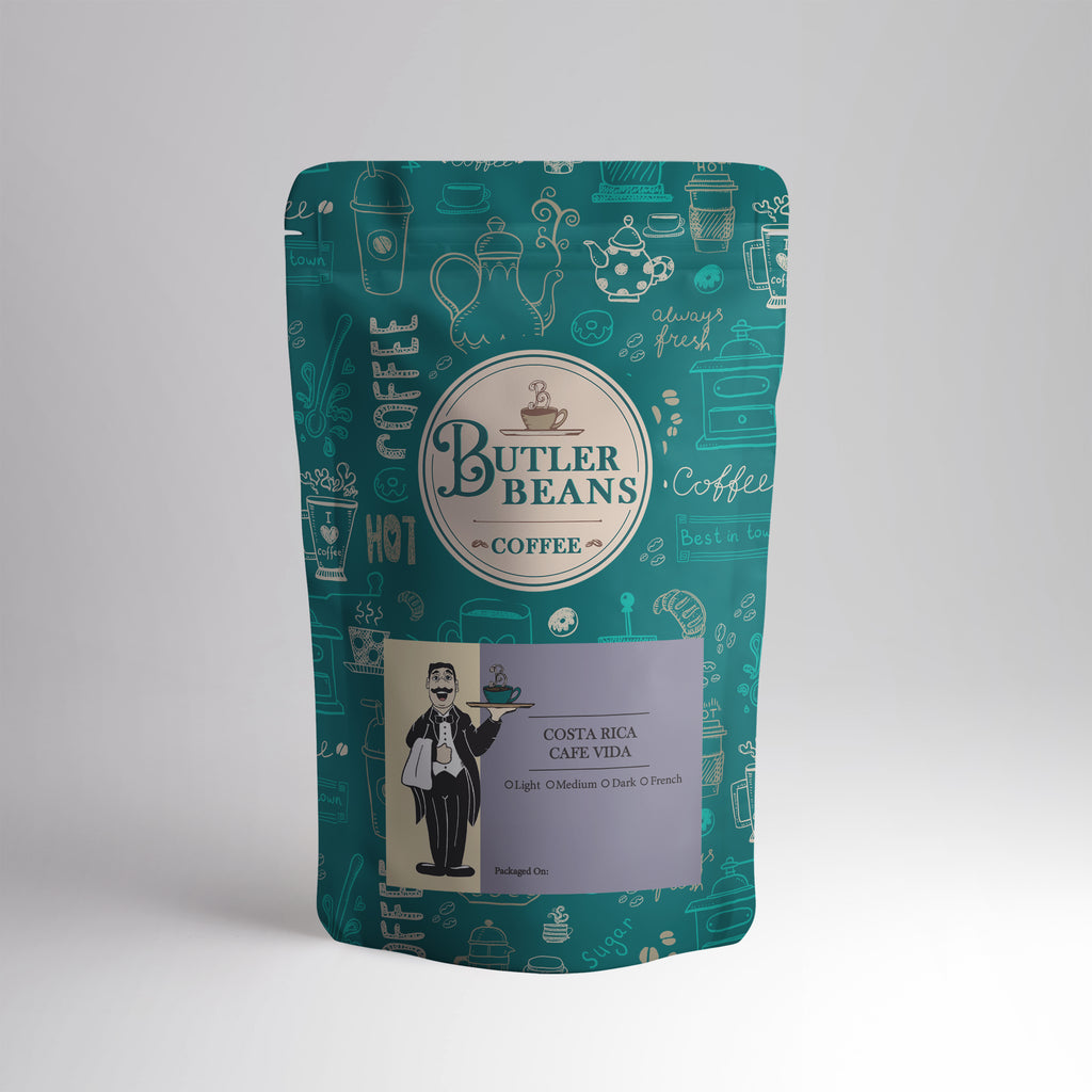 Costa Rica Café Vida coffee with citrus and honey notes