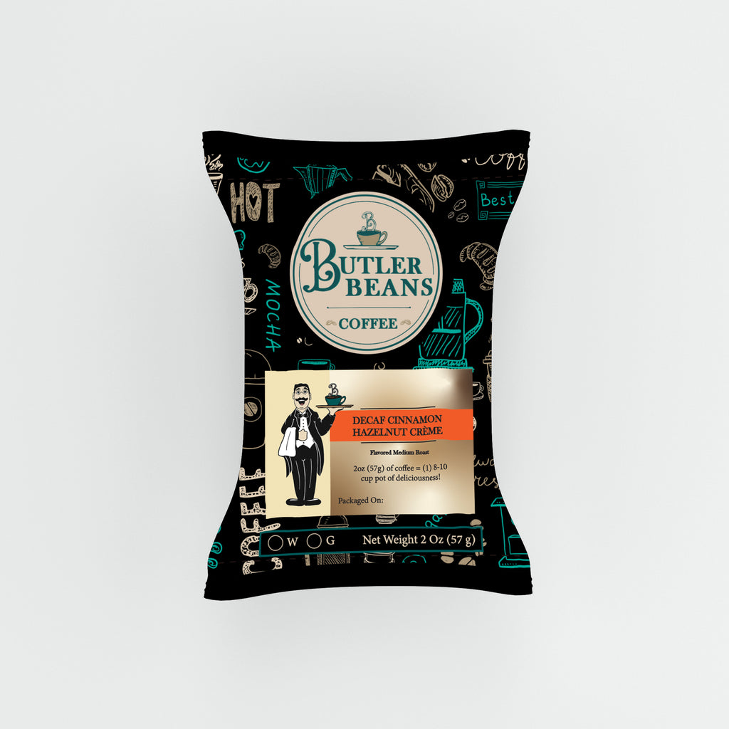 Cinnamon Hazelnut Crème Flavored Coffee – Warm, Nutty & Fresh Roasted | Butler Beans Coffee Butler Beans Coffee
