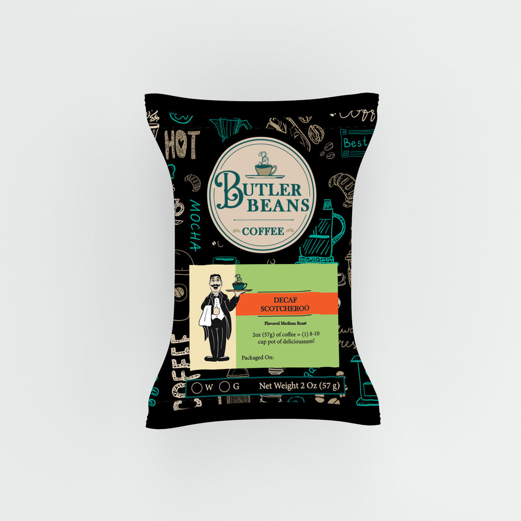 Scotcheroo Flavored Coffee – Butterscotch Sweet Treat Blend | Butler Beans Coffee Butler Beans Coffee