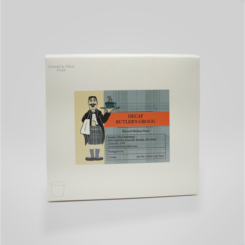 Butler's Grogg Flavored Coffee – Warm Pecan, Cinnamon & Brandy Notes | Butler Beans Coffee Butler Beans Coffee