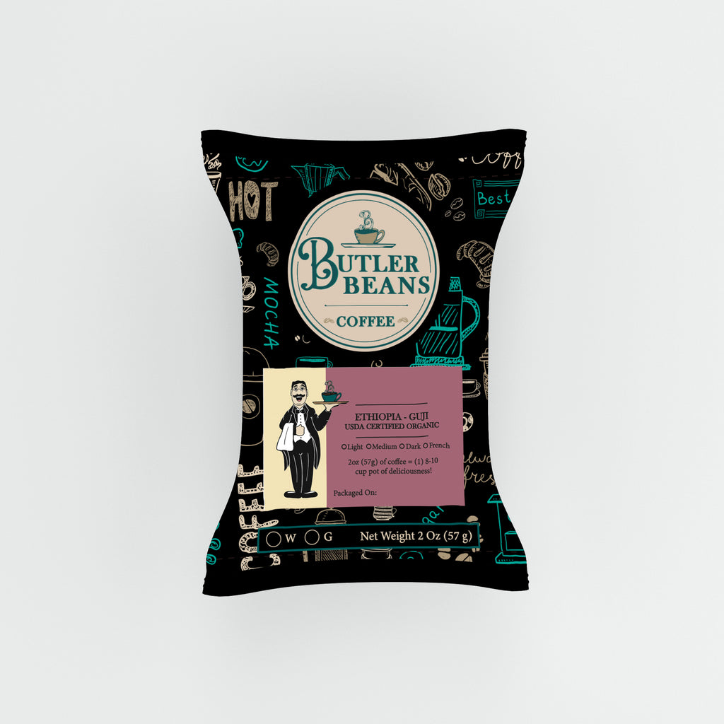 Ethiopia Guji Organic Coffee – Bright, Fruity, Fresh Roasted | Butler Beans Coffee Butler Beans Coffee