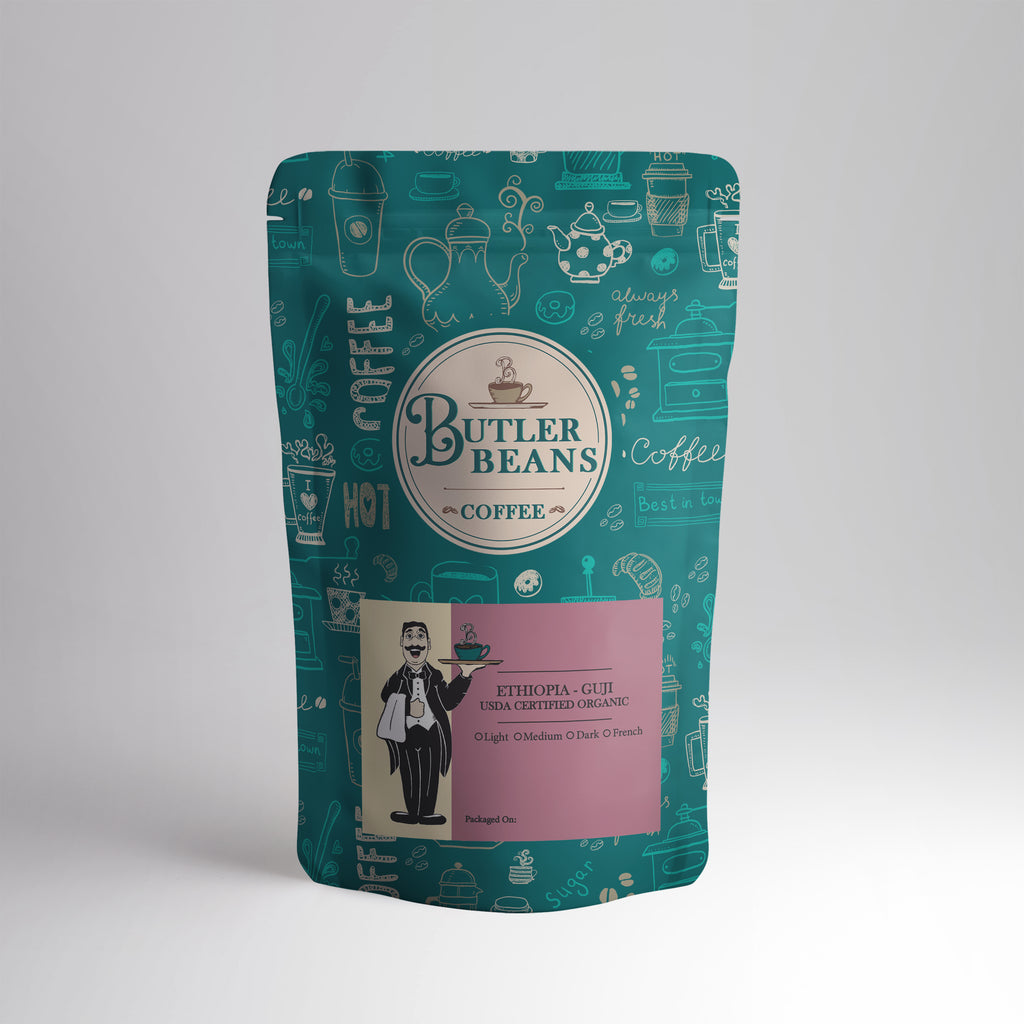 Ethiopia Guji Organic Coffee – Bright, Fruity, Fresh Roasted | Butler Beans Coffee Butler Beans Coffee