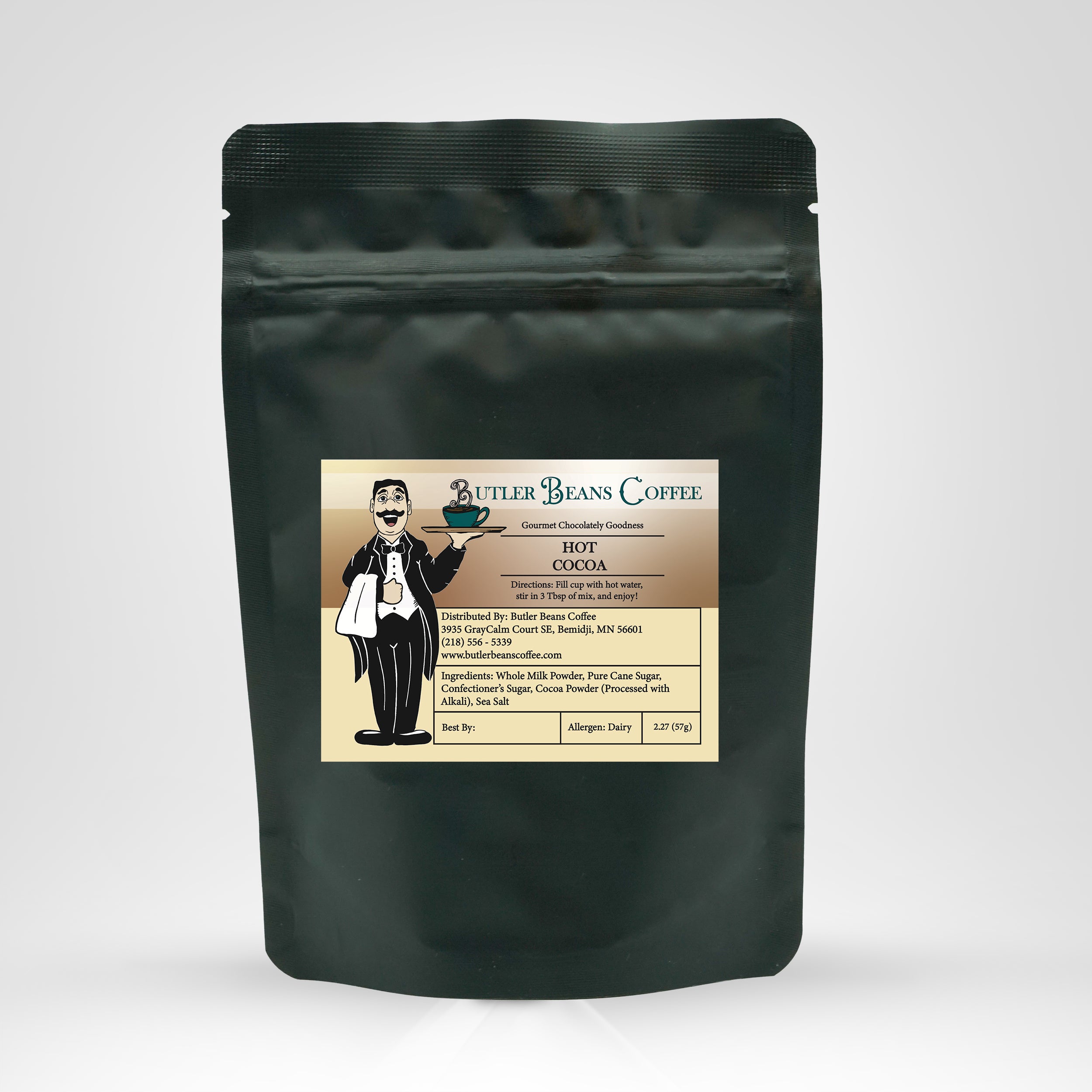 Gourmet Hot Chocolate Butler Beans Coffee