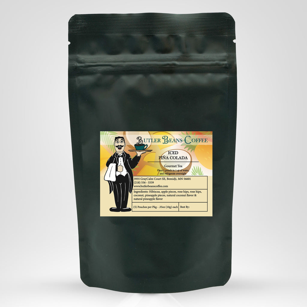 Iced Pina Colada Tea Tea & Infusions Butler Beans Coffee