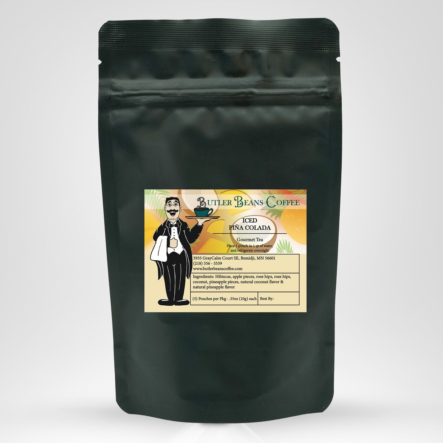 Iced Pina Colada Tea