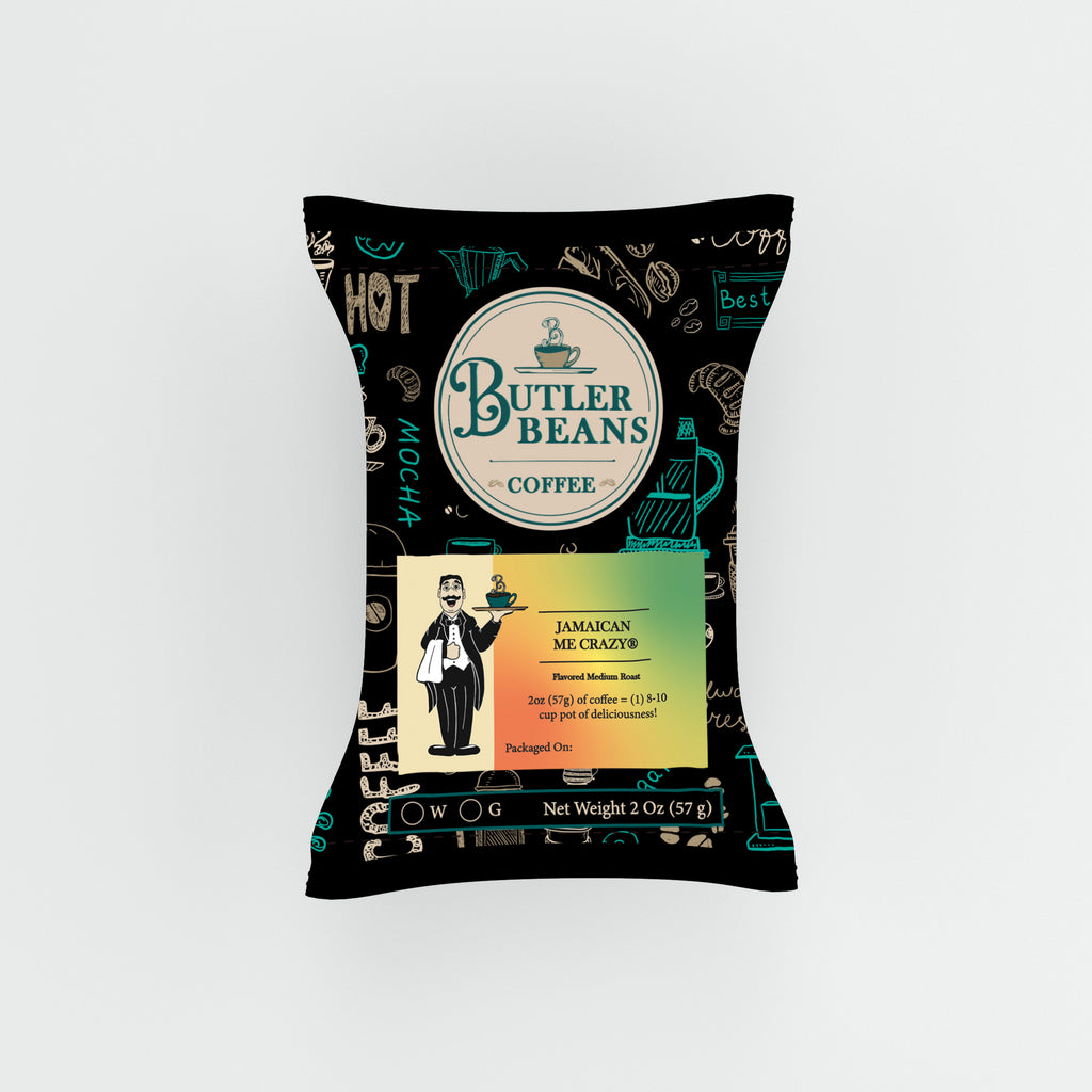 Jamaican Me Crazy® Flavored Coffee – Caramel, Vanilla & Kahlúa | Butler Beans Coffee Butler Beans Coffee