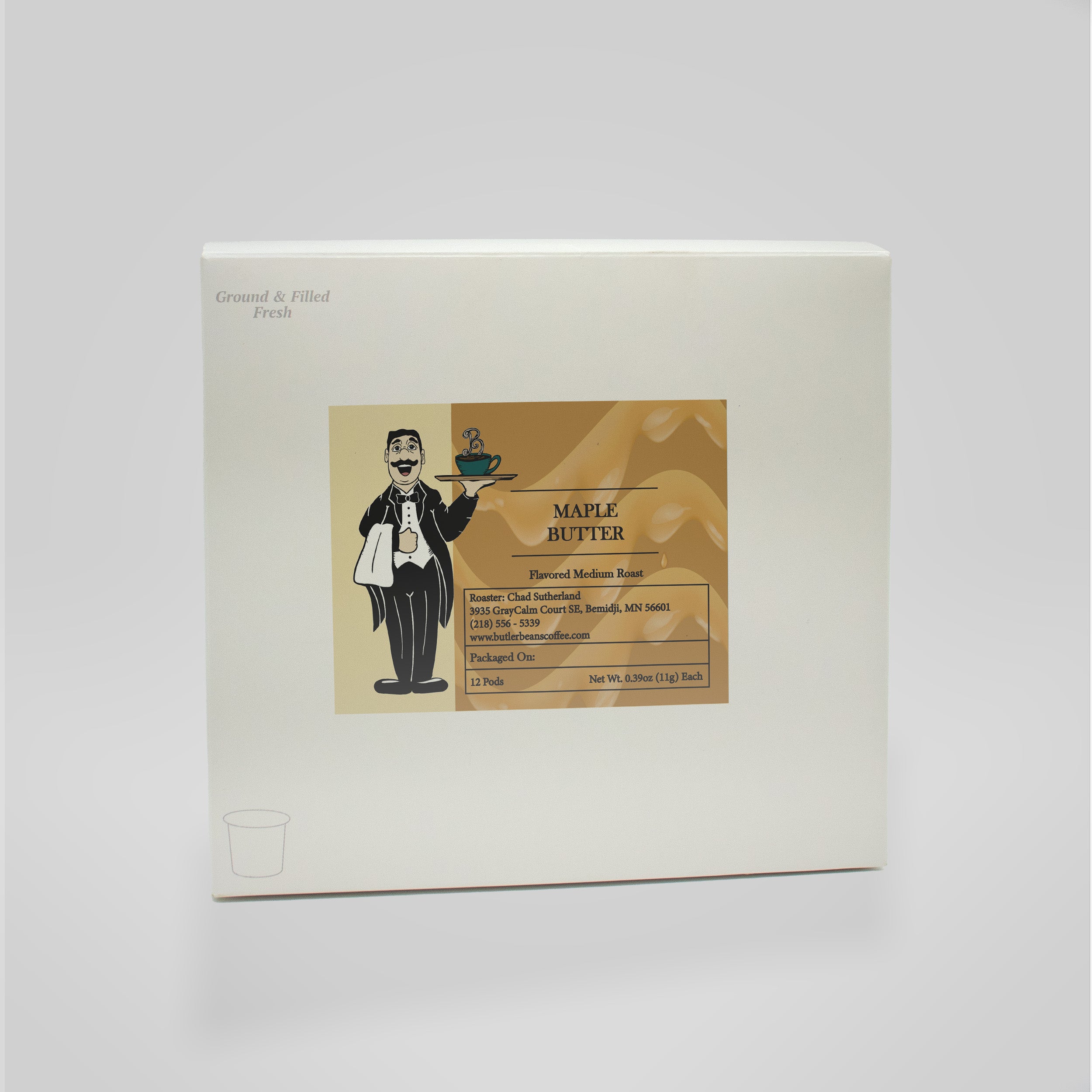 Mix & Match Coffee Butler Beans Coffee Maple Butter - Flavored Coffee