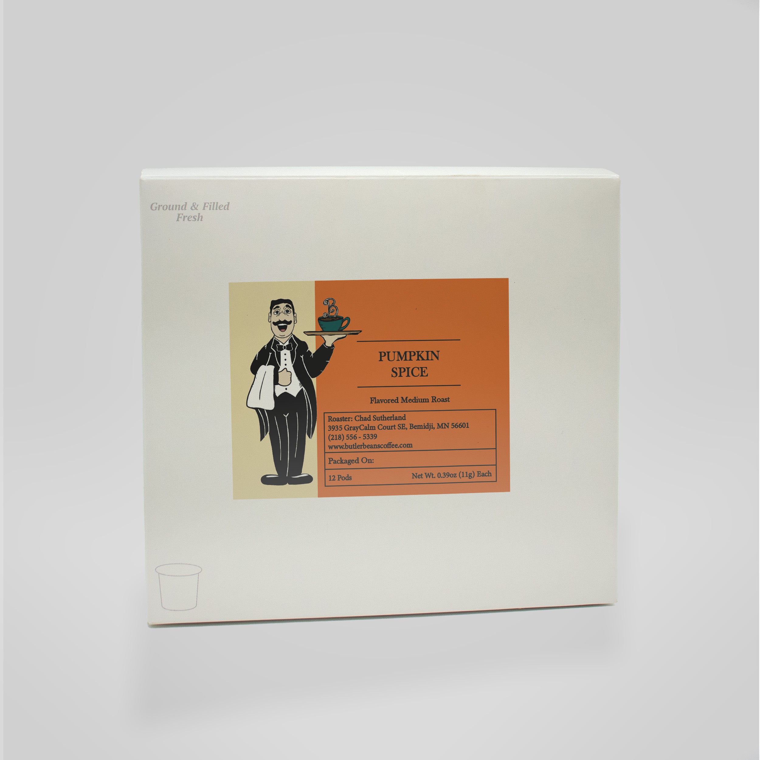 Spicy Pumpkin Spice Flavored Coffee – Bold Clove, Cinnamon & Nutmeg | Butler Beans Coffee Butler Beans Coffee