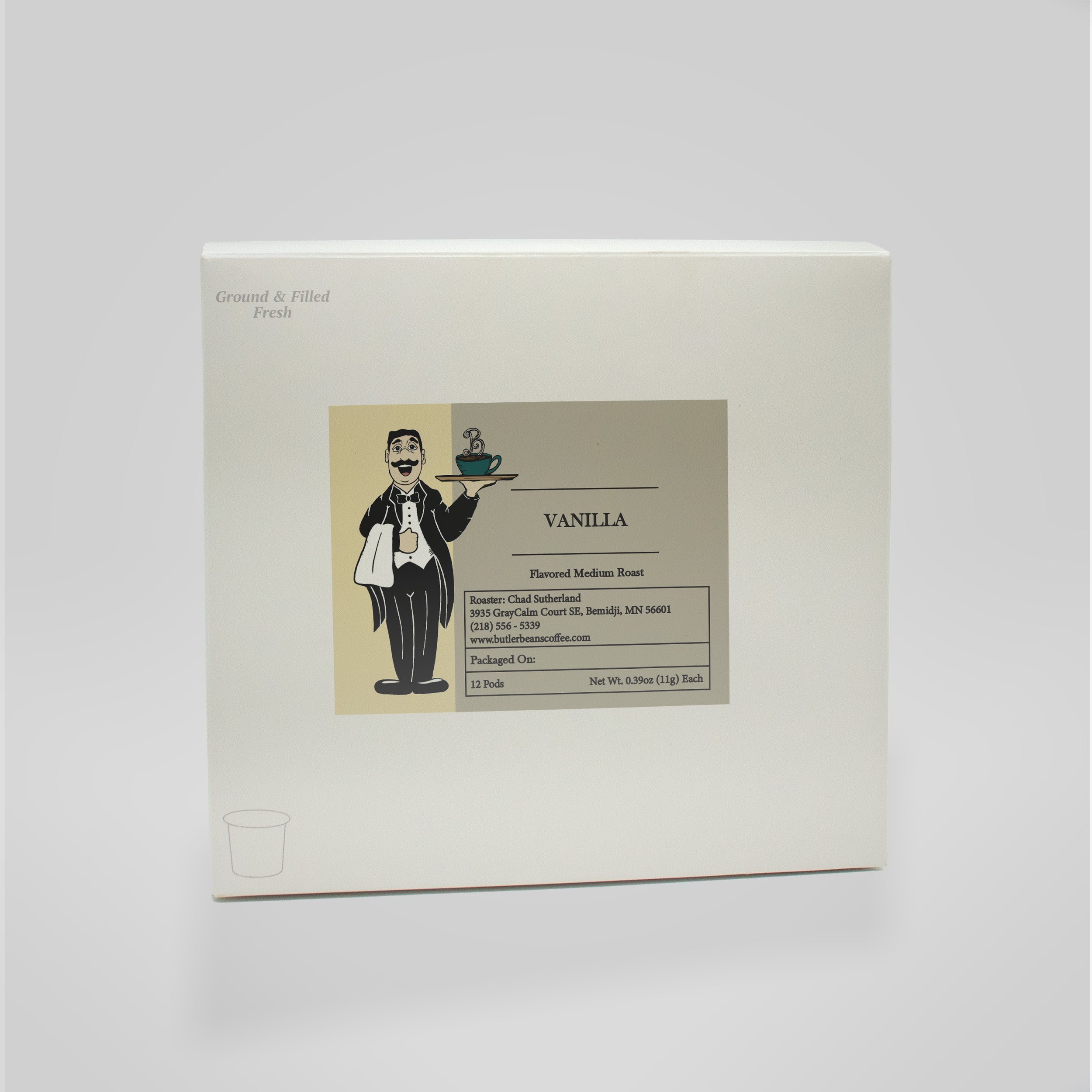 Mix & Match Coffee Butler Beans Coffee Vanilla - Flavored Coffee