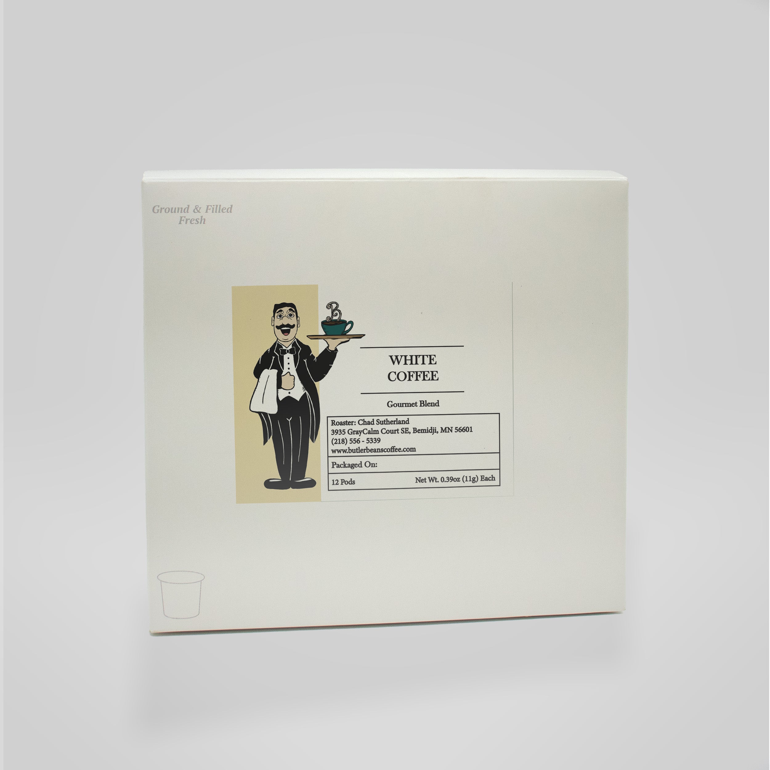 White Coffee – Smooth Extremely Light Roast with Nutty Flavor | Butler Beans Coffee Butler Beans Coffee