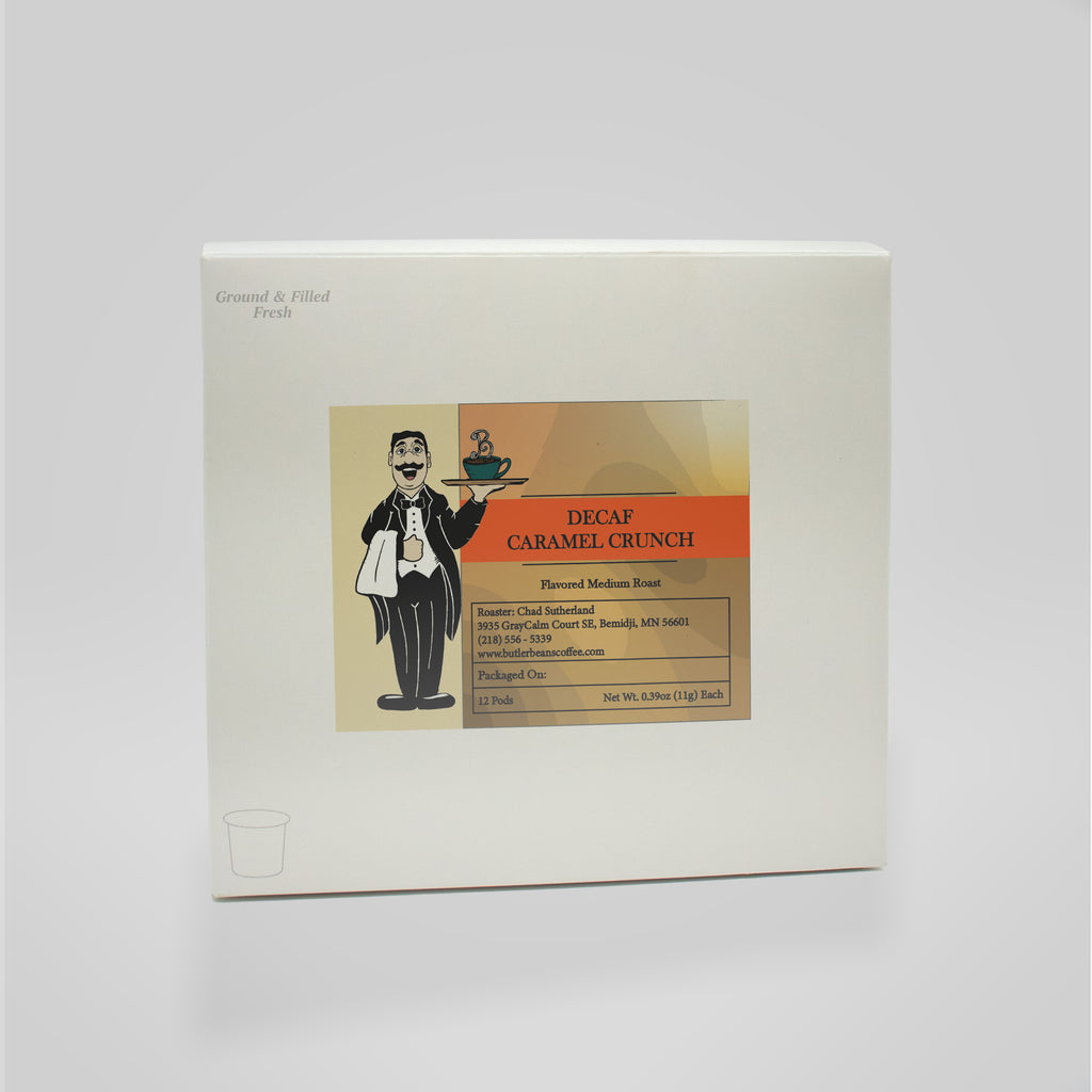 Caramel Crunch Flavored Coffee – Sweet, Buttery, Fresh Roasted | Butler Beans Coffee Butler Beans Coffee