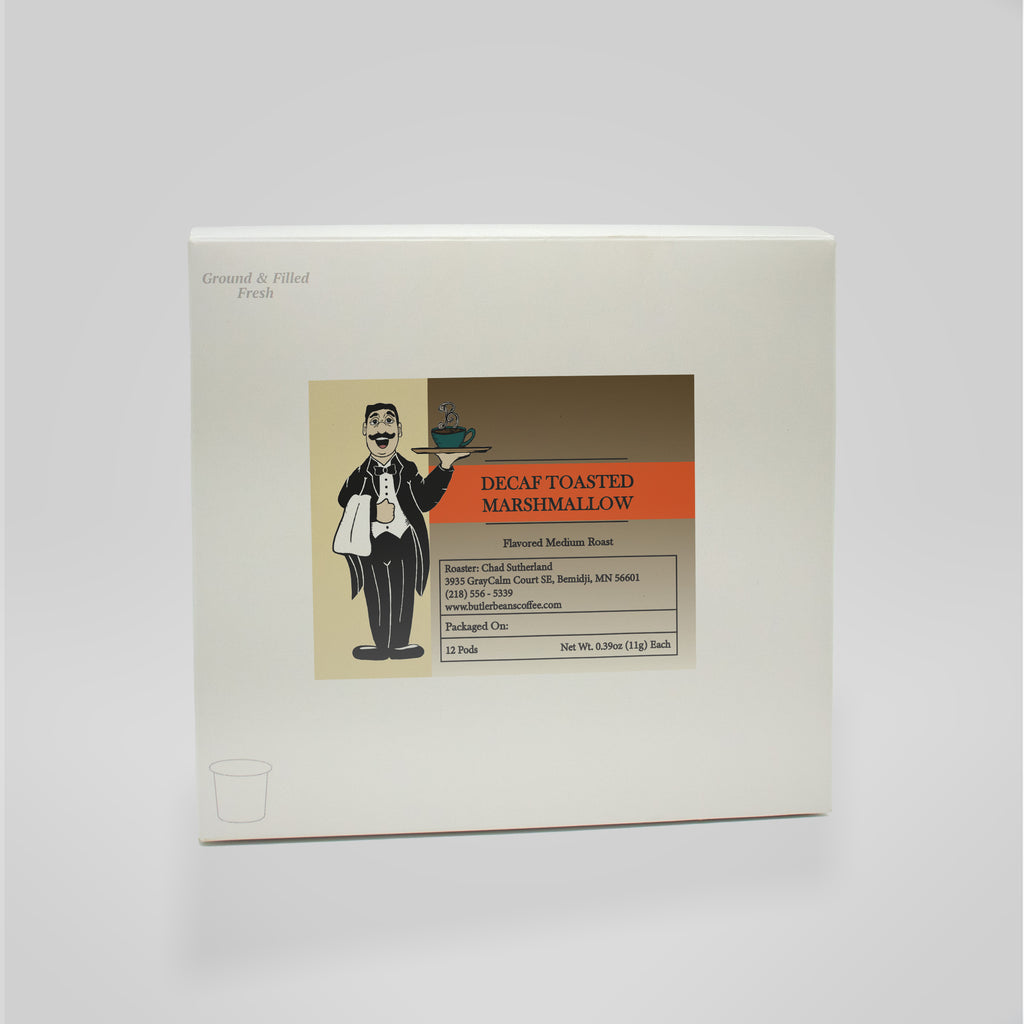 Toasted Marshmallow Flavored Coffee – Sweet Campfire Dessert Blend | Butler Beans Coffee Butler Beans Coffee