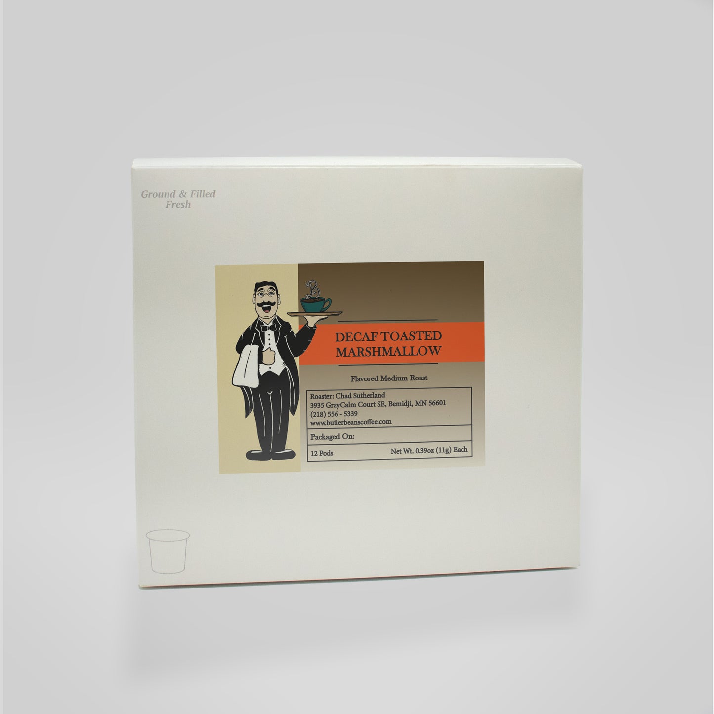 Toasted Marshmallow Flavored Coffee – Sweet Campfire Dessert Blend | Butler Beans