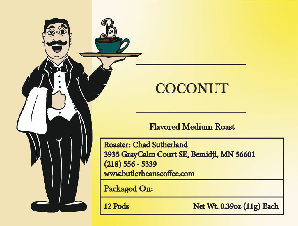 Coconut Flavored Coffee – Smooth, Tropical, Fresh Roasted | Butler Beans