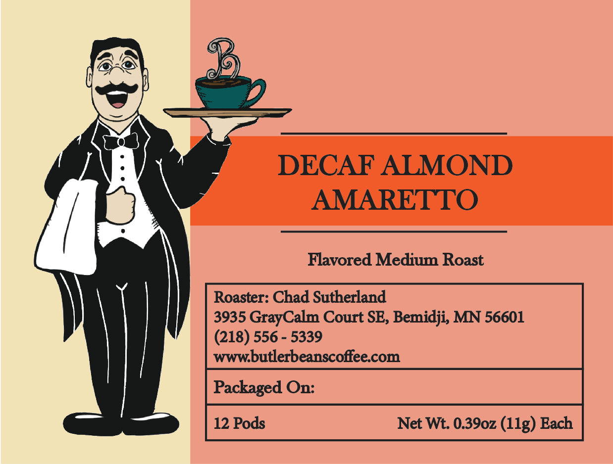 Almond Amaretto Flavored Coffee – Reminiscent of Grandma's Kitchen at Christmas | Butler Beans