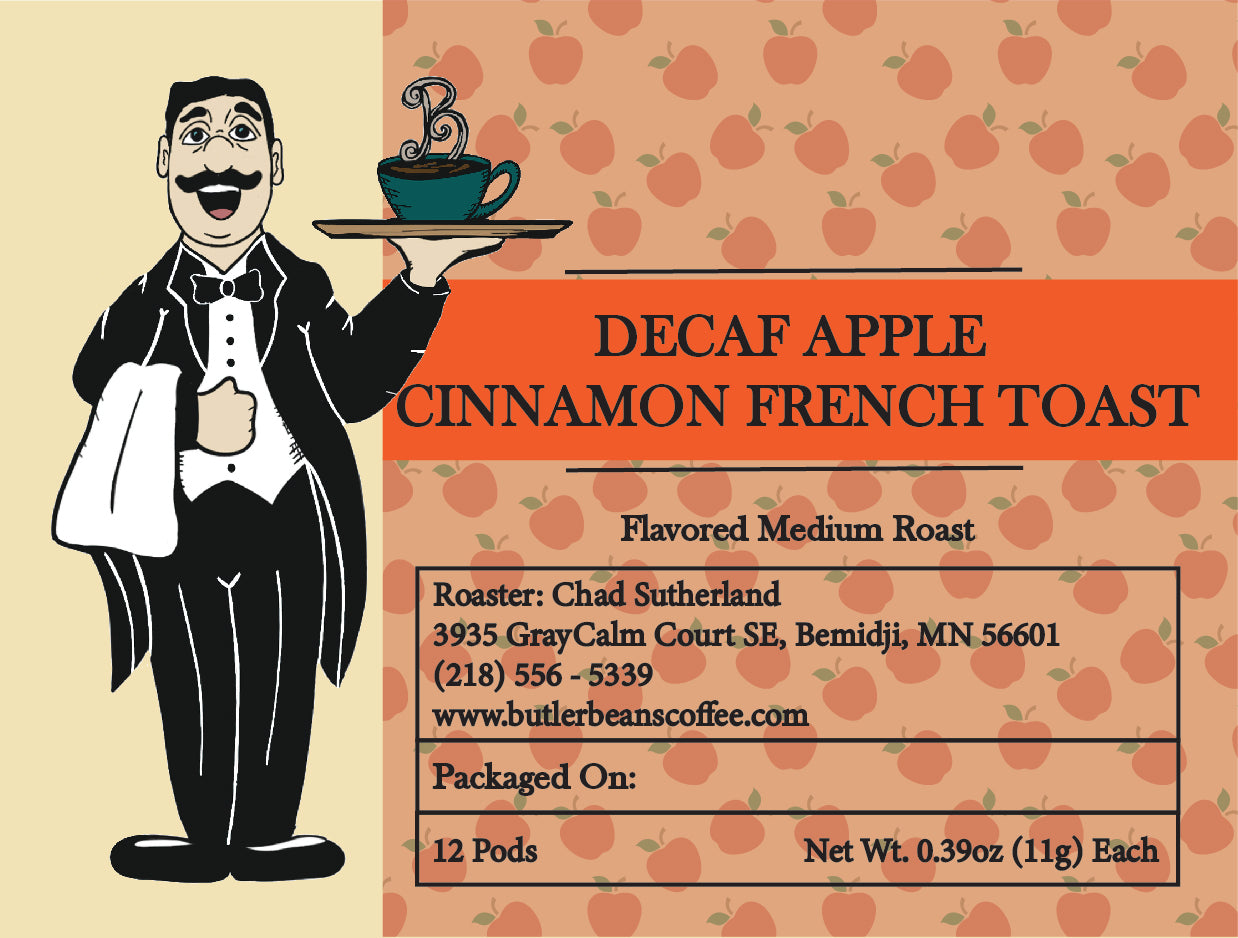 Apple Cinnamon French Toast Flavored Coffee – Fresh Roasted | Butler Beans