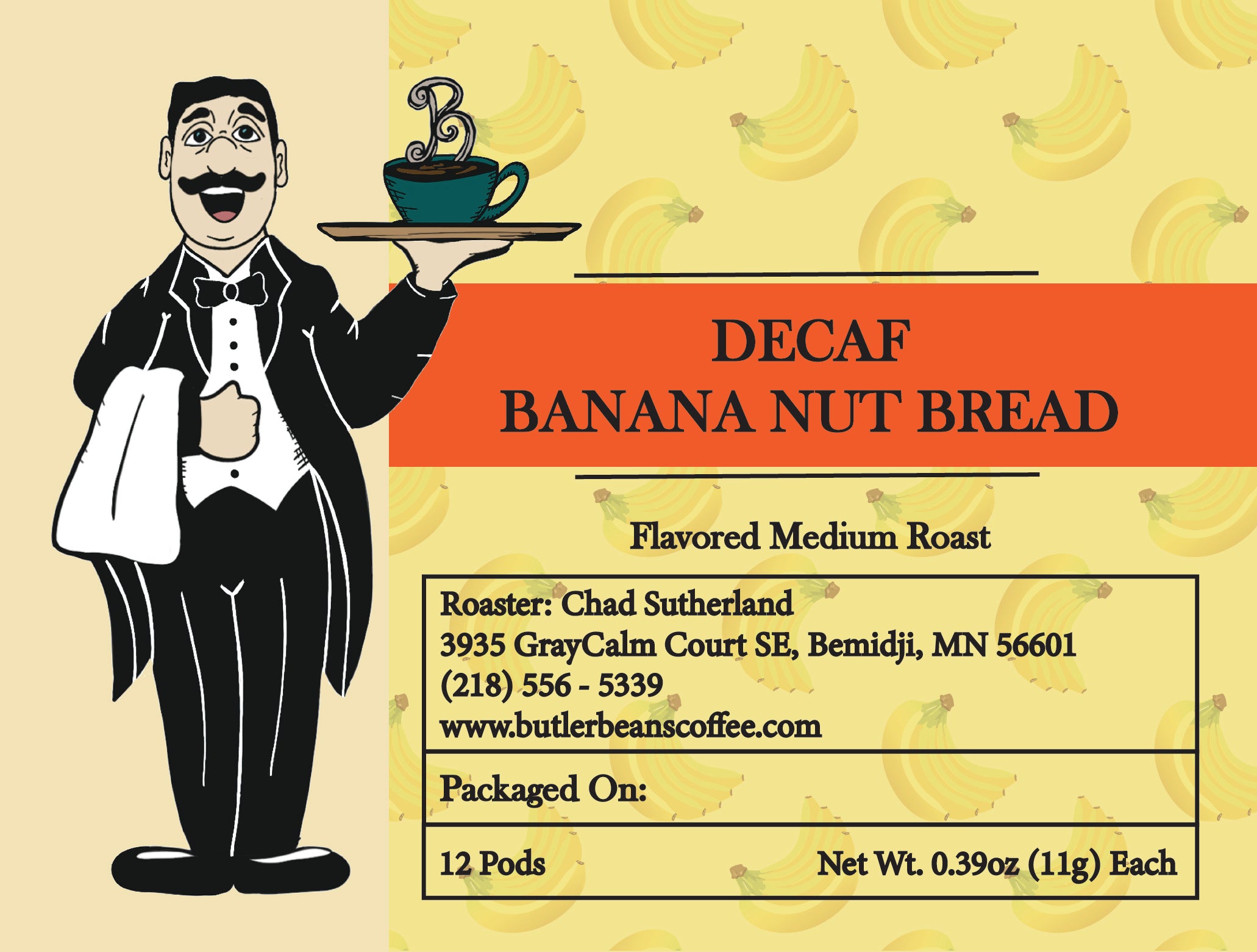 Banana Nut Bread Flavored Coffee – Warm, Sweet & Nutty | Butler Beans