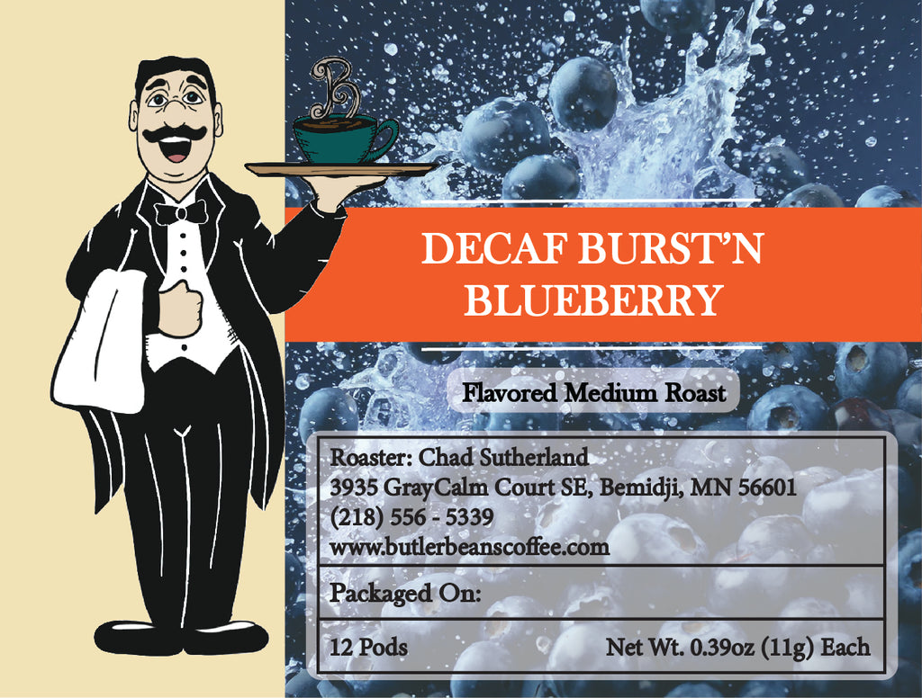 Blueberry Flavored Coffee – Fresh Roasted | Butler Beans