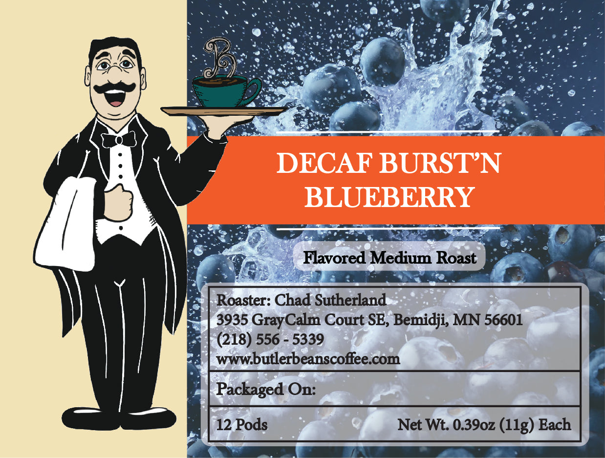 Blueberry Flavored Coffee – Fresh Roasted | Butler Beans