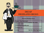 Highland Grogg Flavored Coffee – Butterscotch, Vanilla & Bourbon Aroma | Butler Beans Coffee Butler Beans Coffee Decaffeinated Ground 12 K-Cups®