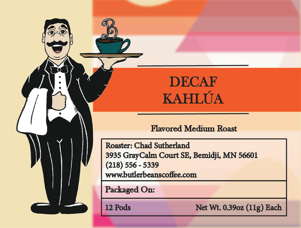 Kahlúa Flavored Coffee – Rich, Sweet & Smooth | Butler Beans Coffee Butler Beans Coffee Decaffeinated Ground 12 K-Cups®