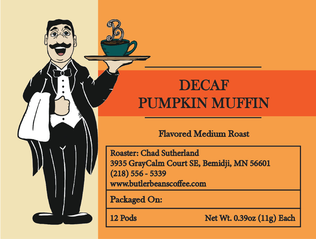 Pumpkin Muffin Flavored Coffee – Warm Spiced Autumn Blend | Butler Beans