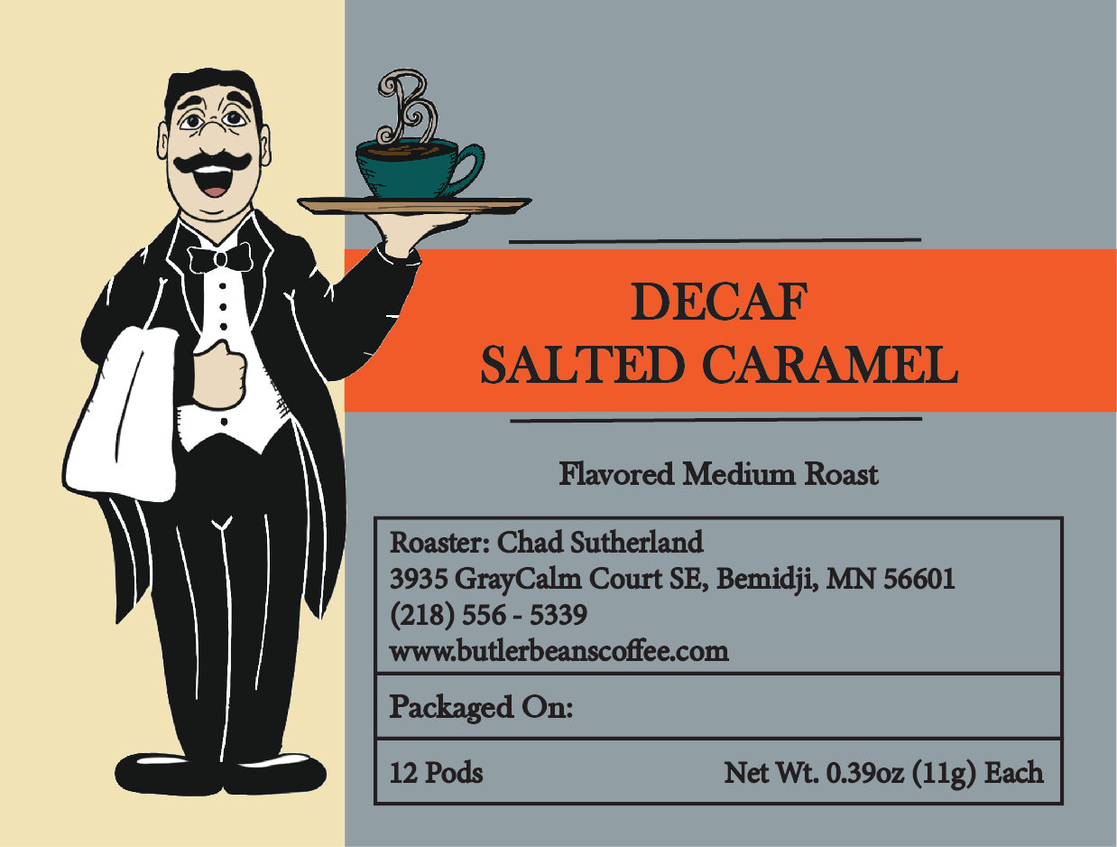 Salted Caramel Flavored Coffee – Sweet & Salty Gourmet Blend | Butler Beans