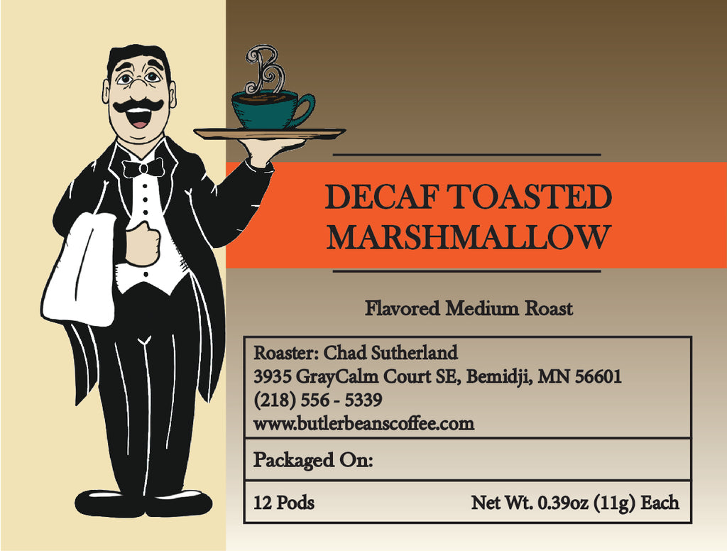 Toasted Marshmallow Flavored Coffee – Sweet Campfire Dessert Blend | Butler Beans