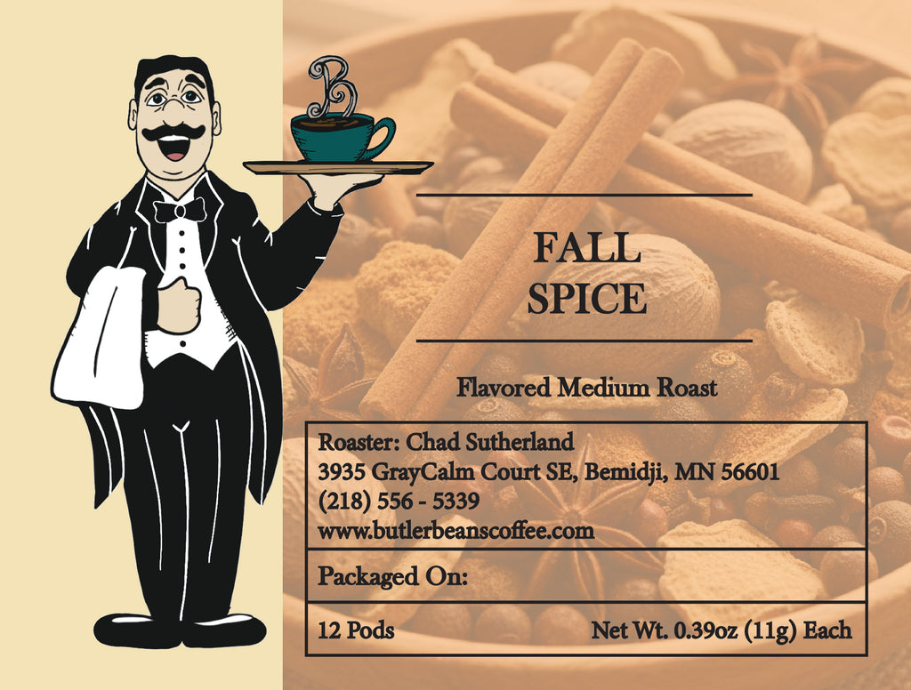 Fall Spice Flavored Coffee – Bold Clove, Cinnamon & Nutmeg | Butler Beans