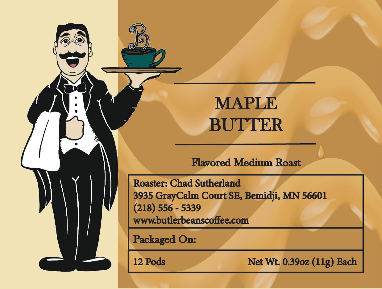 Maple Butter Flavored Coffee – Sweet, Rich & Smooth | Butler Beans
