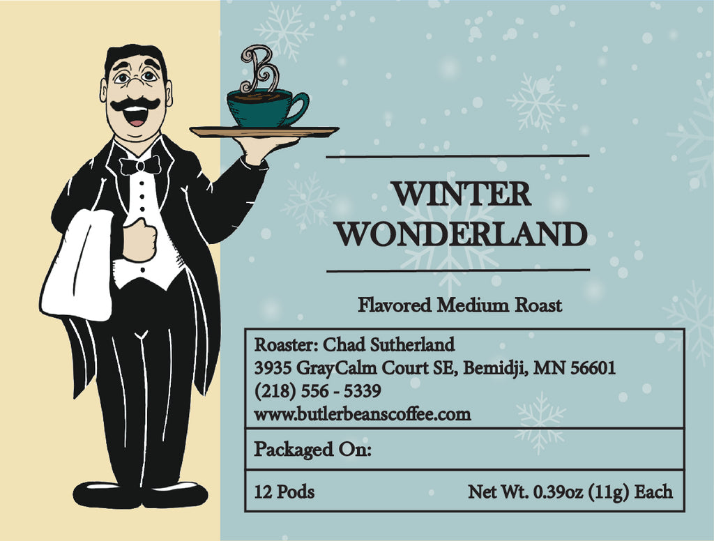 Winter Wonderland Flavored Coffee – Festive Holiday Blend | Butler Beans