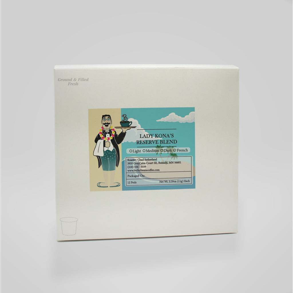 Lady Kona’s Reserve Blend – Smooth Hawaiian-Inspired Coffee | Butler Beans Coffee Butler Beans Coffee